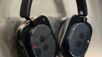 Alleged image of the Nothing Headphone 1 in black. (@nothing_fan_blog on Instagram) Alleged image of the Nothing Headphone 1 in black. (@nothing_fan_blog on Instagram)