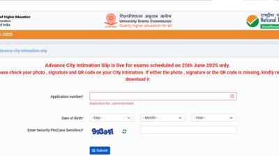 UGC NET 2025 Admit Card News Live: Exam city intimation slip for ...