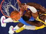 As the NBA 2025 season nears its end, the Finals MVP title will be awarded after the championship game. 
Mandatory Credit: Maddie Meyer-Pool Photo via Imagn Images     TPX IMAGES OF THE DAY