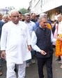 Chief minister Sukhvinder Singh Sukhu at Kandaghat in Solan district on Friday. (HT Photo) Chief minister Sukhvinder Singh Sukhu at Kandaghat in Solan district on Friday. (HT Photo)