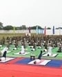 SP Nitish Aggarwal said that atleast 2,000 cops from neighbouring districts have been deployed on duty . (HT photo for representation)