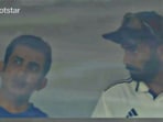 Jasprit Bumrah having a chat with Gautam Gambhir Jasprit Bumrah having a chat with Gautam Gambhir