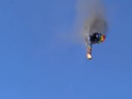 A hot-air balloon caught on fire in Brazil leading to eight deaths and 2 survivors A hot-air balloon caught on fire in Brazil leading to eight deaths and 2 survivors