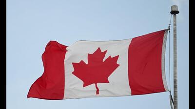 A Canadian flag in Montreal, Quebec, Canada. (Bloomberg) A Canadian flag in Montreal, Quebec, Canada. (Bloomberg)
