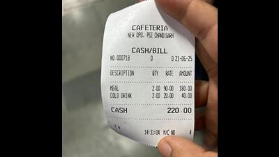 A patient was charged for cold drink even though he hadn’t ordered it. (HT Photo) A patient was charged for cold drink even though he hadn’t ordered it. (HT Photo)