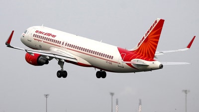 The Air India flight landed safely in Hong Kong, the report added. (Representational, Reuters)