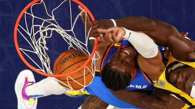 As the NBA 2025 season nears its end, the Finals MVP title will be awarded after the championship game. 
Mandatory Credit: Maddie Meyer-Pool Photo via Imagn Images     TPX IMAGES OF THE DAY (IMAGN IMAGES via Reuters Connect)