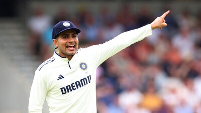 A frustrating first day in the field for India's new captain Shubman Gill, as he saw England's batters score at a rate, and his team miss a few chances that they might come to rue. (Action Images via Reuters)