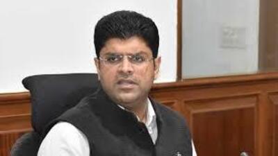 Former deputy chief minister and JJP leader Dushyant Chautala in a statement on Saturday alleged that the BJP government is merely engaging in rhetoric on crime control while criminals appeared to be enjoying political patronage. (HT File) Former deputy chief minister and JJP leader Dushyant Chautala in a statement on Saturday alleged that the BJP government is merely engaging in rhetoric on crime control while criminals appeared to be enjoying political patronage. (HT File)