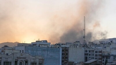 Several "powerful explosions" were reported in southwestern Iran's Ahvaz as the Israeli military said it was carrying out attacks on Iranian 'military infrastructure'. (AP)
