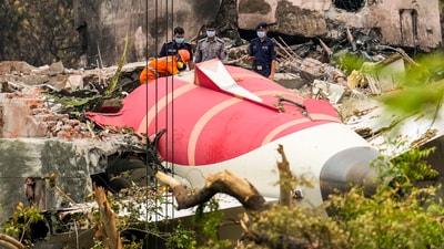 The London-bound Air India flight AI-171 carrying 242 passengers and crew members crashed in Ahmedabad last Thursday. (PTI) The London-bound Air India flight AI-171 carrying 242 passengers and crew members crashed in Ahmedabad last Thursday. (PTI)