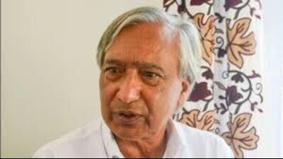 Senior CPI(M) leader Mohammad Yusuf Tarigami said in view of the deteriorating health of Shabir Shah, and considering his advanced age and multiple comorbidities, it is imperative that he be granted bail so that his family can provide the necessary pre and post-operative care in a stable and supportive environment. (File) Senior CPI(M) leader Mohammad Yusuf Tarigami said in view of the deteriorating health of Shabir Shah, and considering his advanced age and multiple comorbidities, it is imperative that he be granted bail so that his family can provide the necessary pre and post-operative care in a stable and supportive environment. (File)