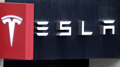 Tesla is reportedly set to open its first India showrooms this July. Here's what we know about their location and rent. (Representational photo) REUTERS/Charles Platiau/File Photo (REUTERS)