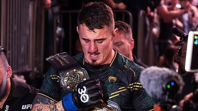 Tom Aspinall reacted to Jon Jones' retirement (Instagram) Tom Aspinall reacted to Jon Jones' retirement (Instagram)