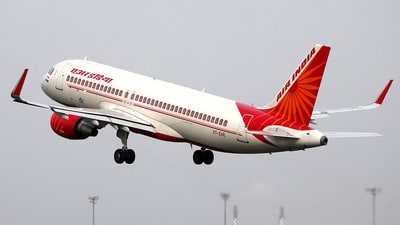 An Air India Airbus A320-200 aircraft takes off from the Sardar Vallabhbhai Patel International Airport in Ahmedabad. (REUTERS file)