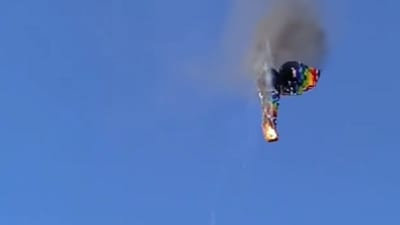 A hot-air balloon caught on fire in Brazil leading to eight deaths and 2 survivors (RT@X) A hot-air balloon caught on fire in Brazil leading to eight deaths and 2 survivors (RT@X)