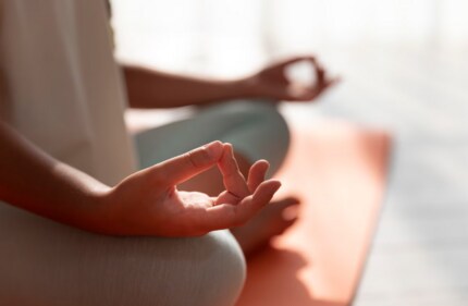 The meditative aspect of yoga cultivates mindfulness, helping individuals break free from cycles of overthinking and emotional overwhelm, Dr Jain said. (Freepik) The meditative aspect of yoga cultivates mindfulness, helping individuals break free from cycles of overthinking and emotional overwhelm, Dr Jain said. (Freepik)