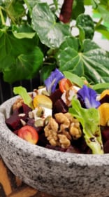 Garden beet and tomato salad is the perfect leafy salad you were looking for to add to your diet. (PC: Seb’s Farm, RAAYA by Atmosphere) Garden beet and tomato salad is the perfect leafy salad you were looking for to add to your diet. (PC: Seb’s Farm, RAAYA by Atmosphere)