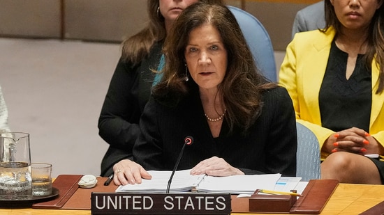 US UN envoy Dorothy Shea affirmed support to Israel and said America stands with "Israel and supports its actions against Iran's nuclear ambitions". (AP)
