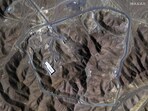A satellite view shows an overview of Fordow underground complex, before the U.S. struck the underground nuclear facility, near Qom, Iran June 20, 2025.   