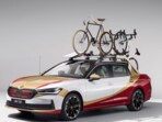 Developed by 28 students from the Skoda Auto Vocational School, this custom project commemorates founders Václav Laurin and Václav Klement