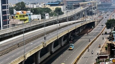 Authorities immediately closed the flyover to all vehicular traffic as a precautionary measure. (ANI/representational)