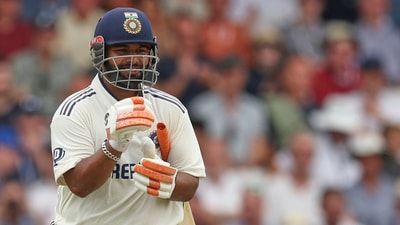 Rishabh Pant has reacted to Sunil Gavaskar's 'superb' praise. (AP) Rishabh Pant has reacted to Sunil Gavaskar's 'superb' praise. (AP)