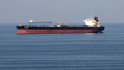 (File photo) Oil tankers pass through the Strait of Hormuz, (REUTERS)