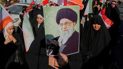 Iranian Supreme Leader Khamenei had warned of the US of severe consequences in case of its intervention. (AP)