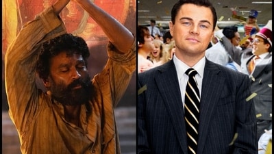 Stills from Kuberaa and Wolf of Wall Street Stills from Kuberaa and Wolf of Wall Street