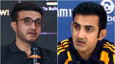 Sourav Ganguly (L) hasn't ruled out a possibility of reuniting with Team India (PTI/ANI) Sourav Ganguly (L) hasn't ruled out a possibility of reuniting with Team India (PTI/ANI)