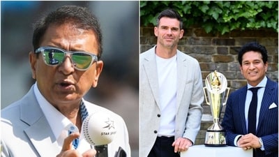 Sunil Gavaskar wants the silverware to be called the Tendulkar-Anderson trophy (PTI/ANI) Sunil Gavaskar wants the silverware to be called the Tendulkar-Anderson trophy (PTI/ANI)