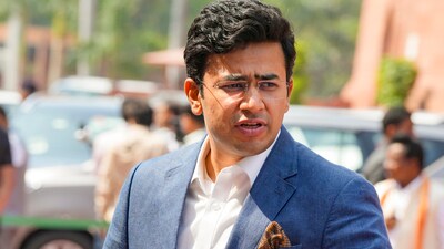 Bengaluru South MP Tejasvi Surya. (PTI) Bengaluru South MP Tejasvi Surya. (PTI)