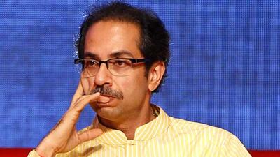 Shiv-Sena-chief-Uddhav-Thackeray-interacts-with-media-in-Mumbai-Satish-Bate-HT-photo Shiv-Sena-chief-Uddhav-Thackeray-interacts-with-media-in-Mumbai-Satish-Bate-HT-photo