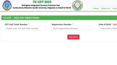 TS ICET Answer Key 2025: Check the steps to challenge answer key. TS ICET Answer Key 2025: Check the steps to challenge answer key.