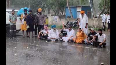 The incident has sent shockwaves through the region, with local leaders urging authorities to act swiftly to prevent any further attempts to disrupt communal peace. (HT Photo) The incident has sent shockwaves through the region, with local leaders urging authorities to act swiftly to prevent any further attempts to disrupt communal peace. (HT Photo)