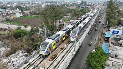 The trains achieved a maximum operational speed of 160 kmph. (HT Photo)