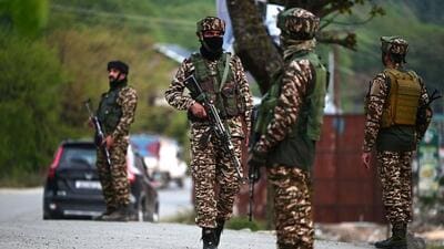 The two men arrested were identified as Parvaiz Ahmad Jothar from Pahalgam’s Batkote and Bashir Ahmad Jothar of Pahalgam’s Hill Park (Waseem Andrabi /Hindustan Times) The two men arrested were identified as Parvaiz Ahmad Jothar from Pahalgam’s Batkote and Bashir Ahmad Jothar of Pahalgam’s Hill Park (Waseem Andrabi /Hindustan Times)