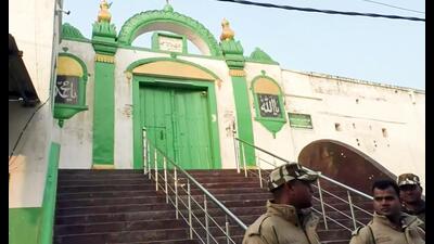 The violence erupted when a large crowd gathered during a survey at the mosque on November 24. (ANI File)