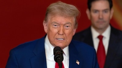 US President Donald Trump called the strikes “very successful”. (AFP) US President Donald Trump called the strikes “very successful”. (AFP)
