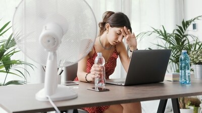 Here's how heatwaves can affect mental health. (Shutterstock) Here's how heatwaves can affect mental health. (Shutterstock)