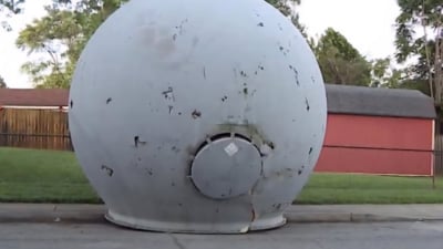 Radomes are designed to shield radar systems and antennas from harsh conditions. (X/@Stuntman_Mik3) Radomes are designed to shield radar systems and antennas from harsh conditions. (X/@Stuntman_Mik3)