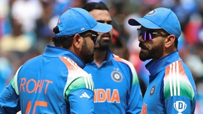 What are the reaslistic chances of Rohit Sharma and Virat Kohli playing the 2027 World Cup for India? (AFP) What are the reaslistic chances of Rohit Sharma and Virat Kohli playing the 2027 World Cup for India? (AFP)