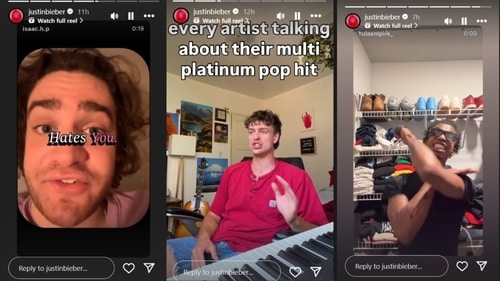 Justin also re-shared a bunch of posts which talked about hate and jealousy. Justin also re-shared a bunch of posts which talked about hate and jealousy.