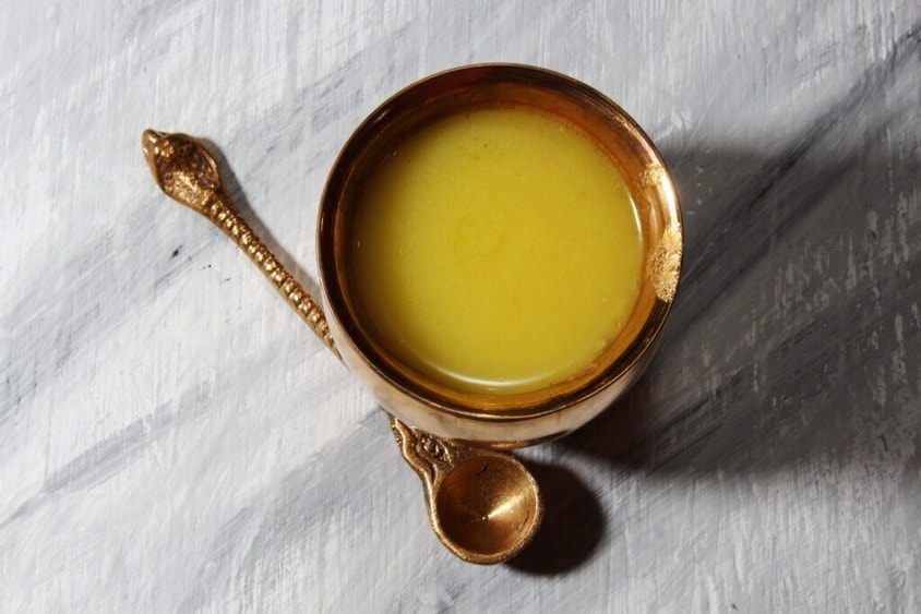 Ghee is loaded with healthy fats. Ghee is loaded with healthy fats.