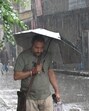 A man walks with umbrella amid rain in Mandi on Monday. (Birbal Sharma/HT) A man walks with umbrella amid rain in Mandi on Monday. (Birbal Sharma/HT)
