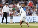 India's Rishabh Pant celebrates reaching his century. India's Rishabh Pant celebrates reaching his century.