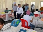 ECI is counting the votes for five constituencies across Kerala, Punjab, West Bengal and Gujarat. ECI is counting the votes for five constituencies across Kerala, Punjab, West Bengal and Gujarat.
