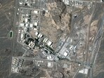 This handout satellite photo obtained from Planet Labs PBC and dated May 20, 2025, shows a view of the Natanz nuclear enrichment facility in central Iran. This handout satellite photo obtained from Planet Labs PBC and dated May 20, 2025, shows a view of the Natanz nuclear enrichment facility in central Iran.