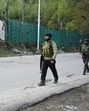Soldiers patrol near Pahalgam in Anantnag, south of Srinagar on 23 April (HT File Photo/Waseem Andrabi) Soldiers patrol near Pahalgam in Anantnag, south of Srinagar on 23 April (HT File Photo/Waseem Andrabi)